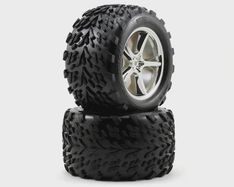 Traxxas Tires &amp; Wheels, Assembled, glued (TRA5374)