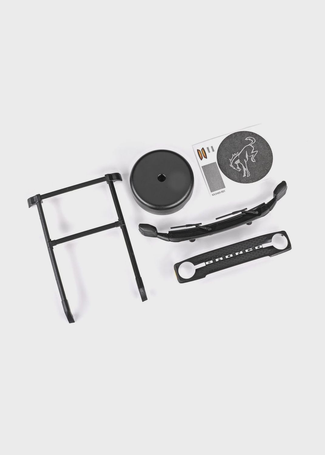 Traxxas Roof Rack/Tire Cvr 9711 Body (TRA9715)