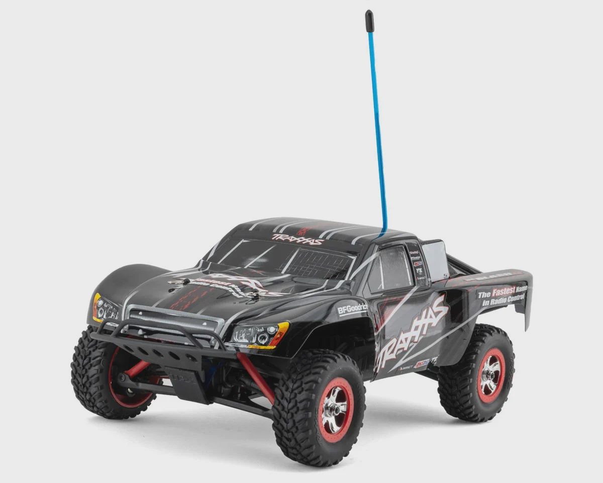 Traxxas Slash 4x4 1/16 4WD RTR Short Course Truck (Black) (TRA70054-8)