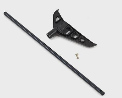 Traxxas Tail Boom/Tail Fin Set (Black) (TRA6352)