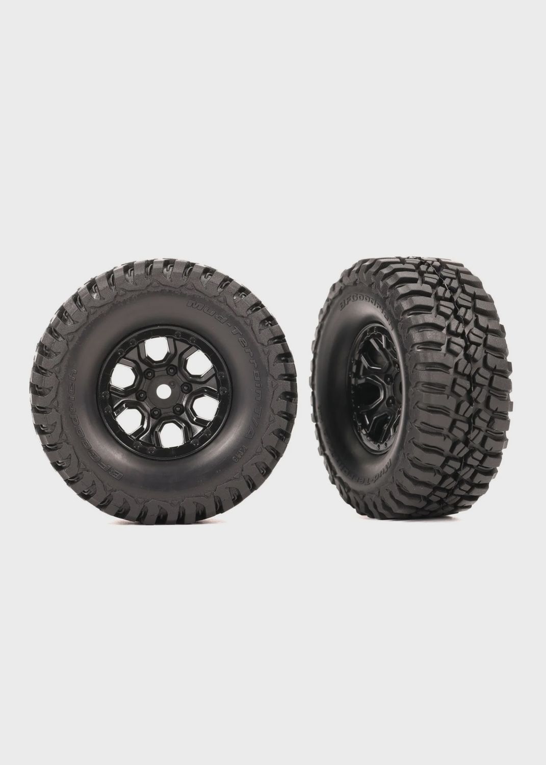 Traxxas T&amp;W Blk 1.0 Whl, Bfg Mt Ta Km3 (TRA9774)