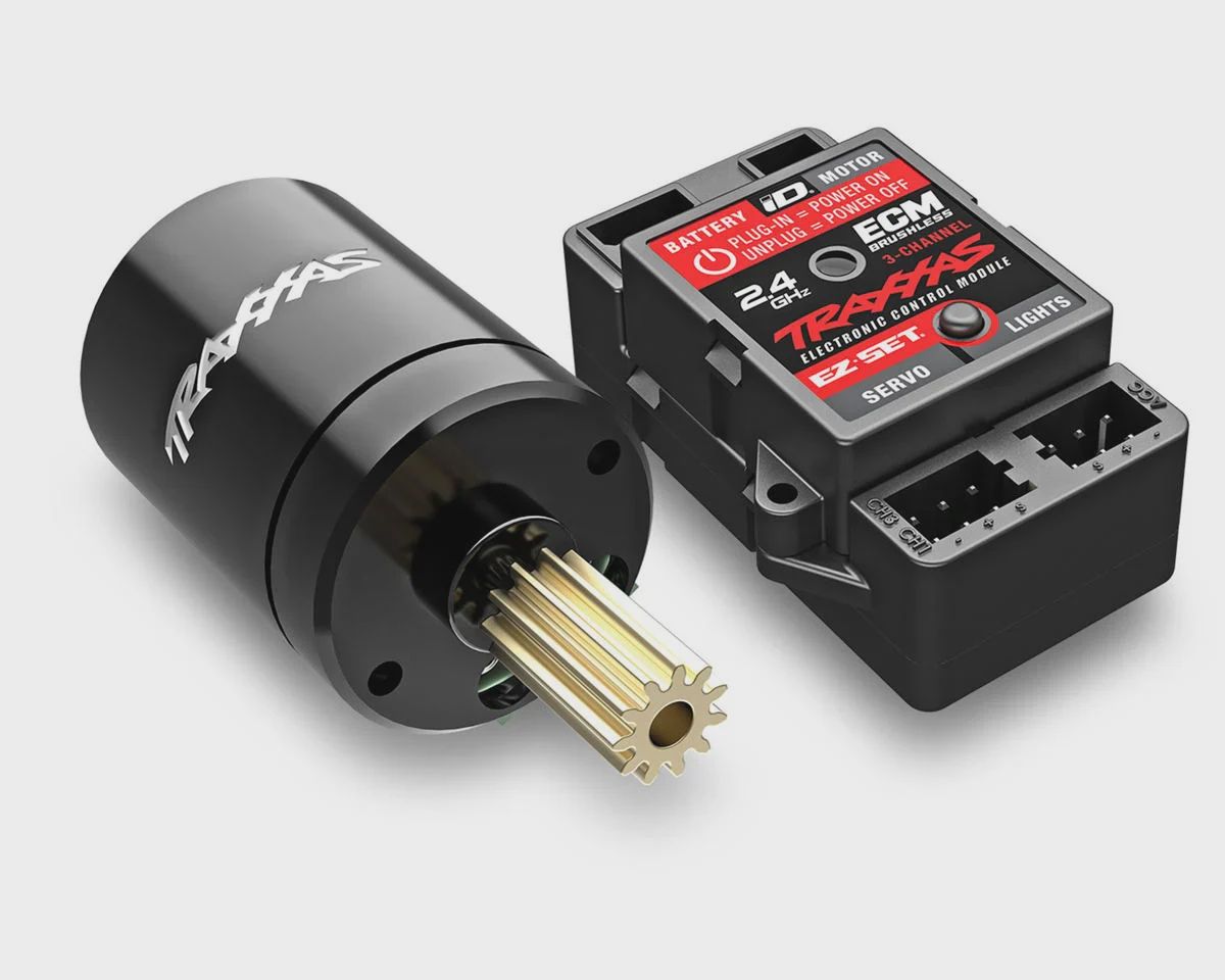 Traxxas TRX-4M Brushless FOC Power System Combo (Waterproof) w/3350kv Motor (TRA6250)