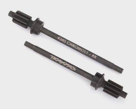 Traxxas TRX-4 Rear Heavy Duty Machined Axle Shafts w/Input Gear (2) (TRA8061)