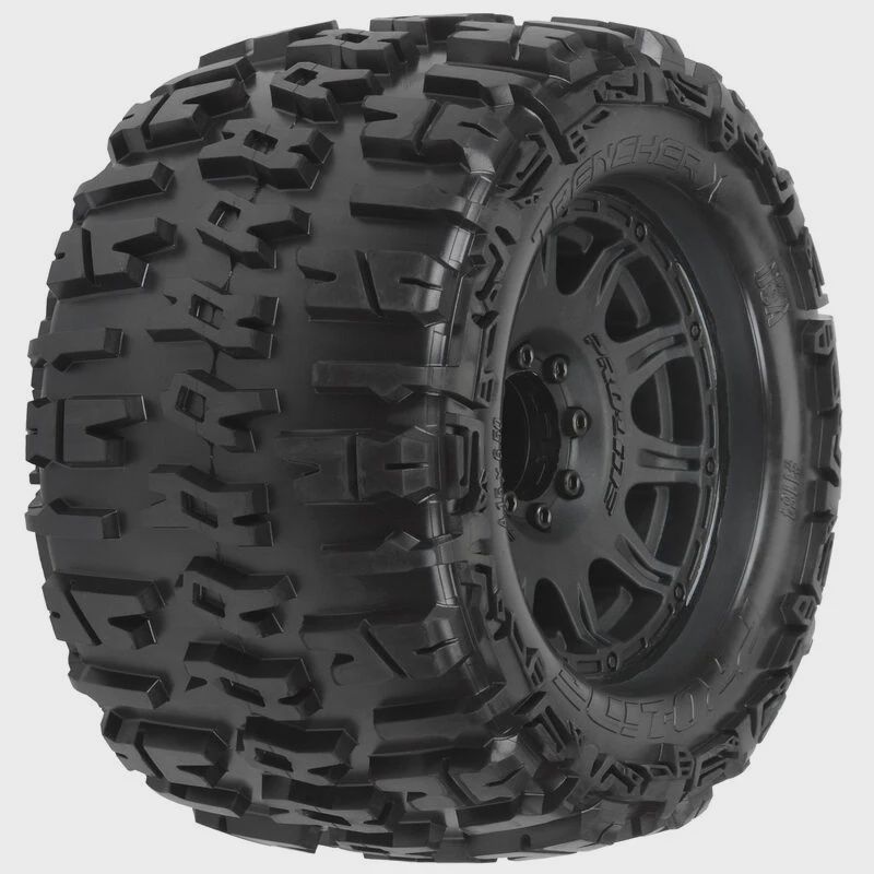 Trencher X 3.8" Mounted Raid MT Tires, 8x32 17mm (F/R) (PRO118410)