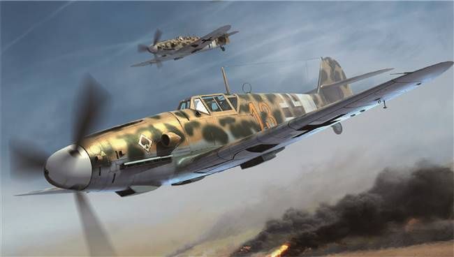 Trumpeter Messerschmitt Bf 109G-2/Trop German Fighter (TSM02295)