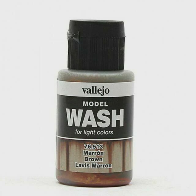 Vallejo Paint Brown 35ml Acrylic Model Wash (VLJ76513)