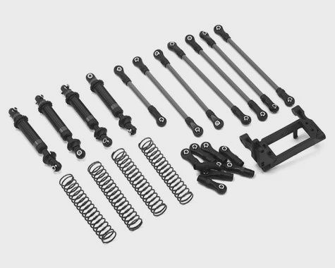 Traxxas TRX-4 Complete Long Arm Lift Kit (Black) (TRA8140)