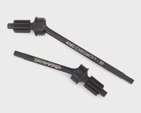 Traxxas TRX-4 Front Heavy Duty Machined Axle Shafts w/Input Gear (2) (TRA8062)