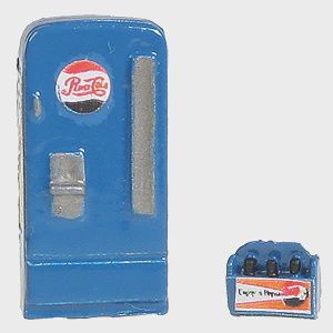 Upright Soda Machine w/Case (361-744)