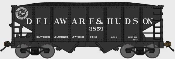 USRA 30'6" 2-Bay Hopper w/Load - Ready to Run (188-60371)
