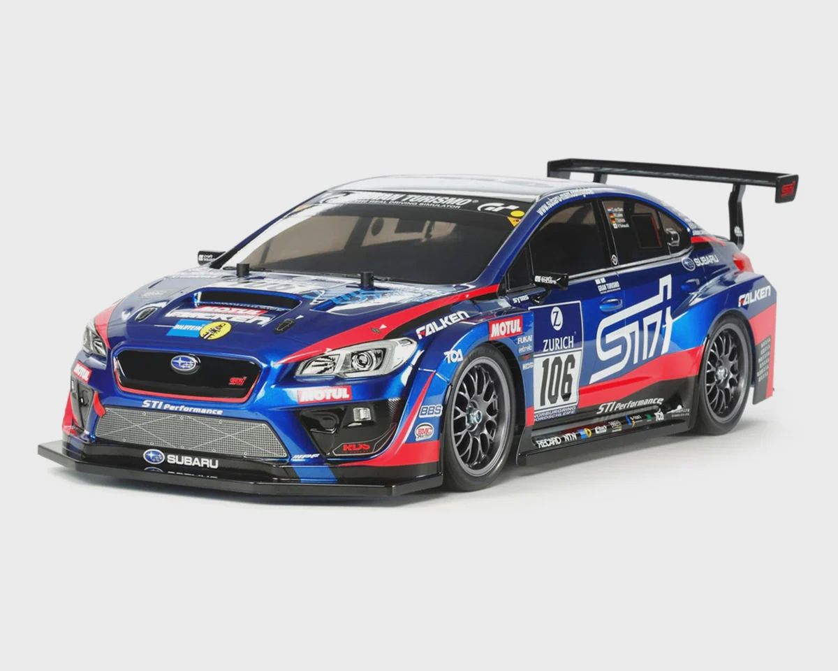 TT-02 Subaru WRX STI 24h Nurburgring 1/10 4WD Electric Touring Car Kit
