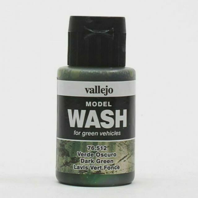Vallejo Paint Dark Green 35ml Acrylic Model Wash (VLJ76512)