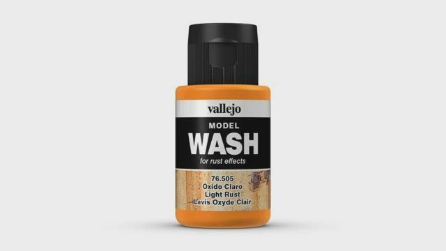 Vallejo Paint Light Rust 35ml Acrylic Model Wash (VLJ76505)