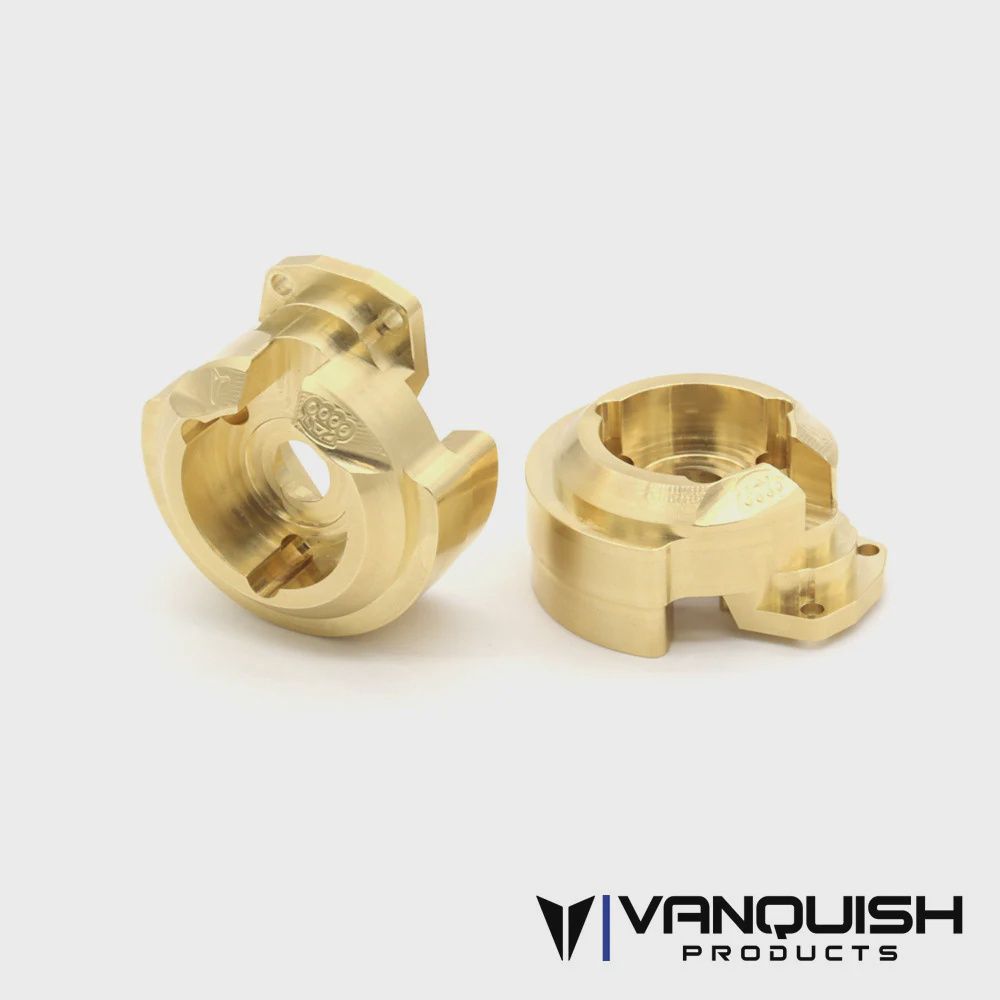 Vanquish Products Brass F10 Portal Knuckle Cover Weights (2) (128g) (VPS08650)