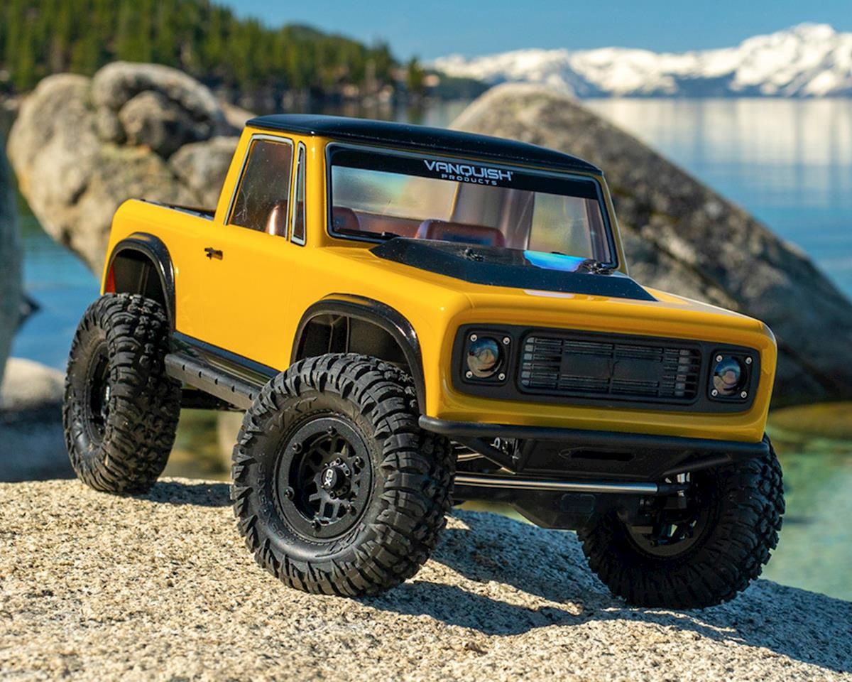 Vanquish Products VS4-10 Pro Rock Crawler Kit w/Origin Half Cab Body (Black) (VPS09004)