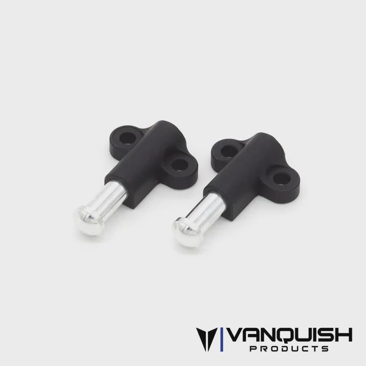 Vanquish H10 Aluminum Front Bump Stops - Black (VPS08850)