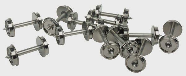 Walthers 36" Wheelsets -- With Metal Axles pkg(12) (920-2302)