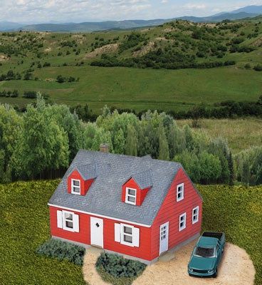 Walthers Cape Cod House N Scale (933-3839)