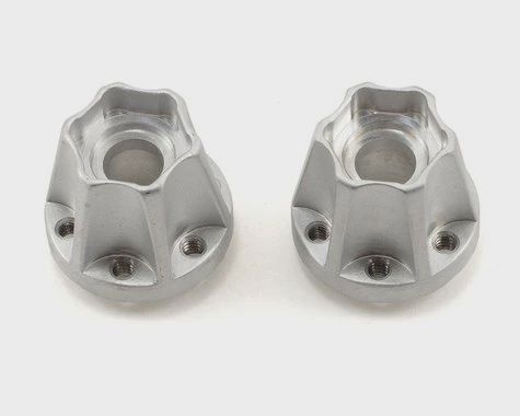 Vanquish Products SLW Hex Hub Set (Silver) (2) (725) (VPS01041)