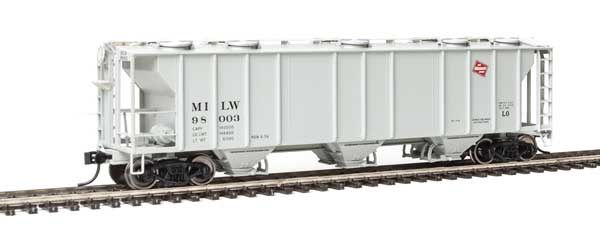 Walthers 50' Pullman-Std PS-2 2893 3-Bay Milwaukee Road #98003 (910-7021)