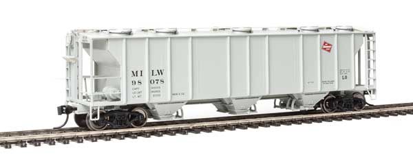 Walthers 50' Pullman-Std PS-2 2893 3-Bay Milwaukee Road #98078 (910-7024)