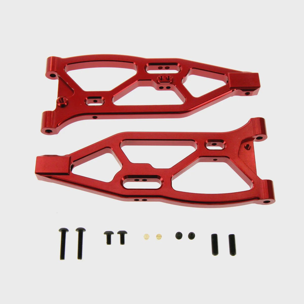 Venom ARRMA KRATON 6S BLX FRONT LOWER ARM, RED BY ATOMIK RC (VNR4253R)