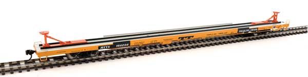 Walthers Flush-Deck Flatcar RTTX #156238 (920-104218)