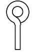 Walthers Lift Rings Cal Scale (190-501)