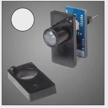 Walthers Single Color LED Fascia Indicator - Walthers Layout Control System -- White - (942-157)