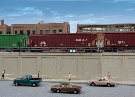 Walthers Urban Retaining Walls (933-3882)
