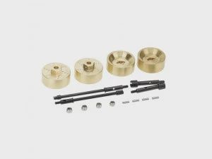 Widen 6mm Wheel Axles &amp; Brass W (HAM135233)