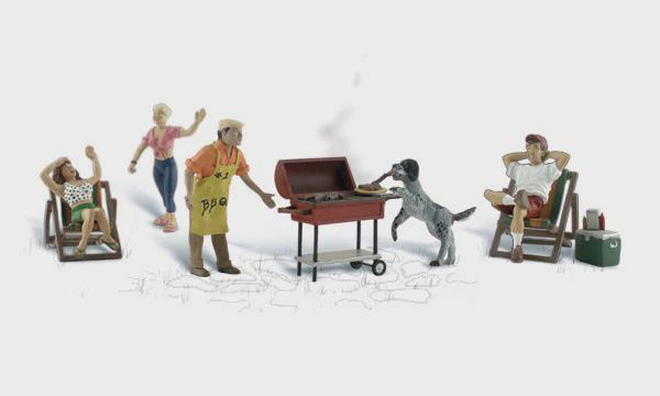 Woodland Scenics Backyard Barbeque - O Scale (WOOA2765)