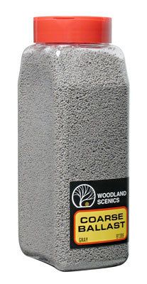 Woodland Scenics  Ballast Coarse Gray 32 oz (WOOB1389)