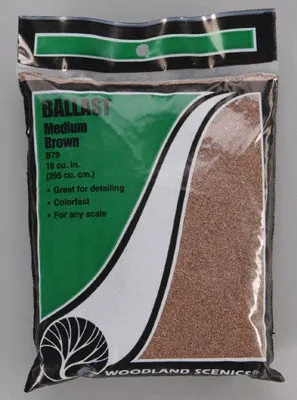 Woodland Scenics Ballast Medium Brown (WOOB79)
