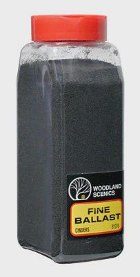 Woodland Scenics Ballast Fine Cinder 32 oz (WOOB1376)