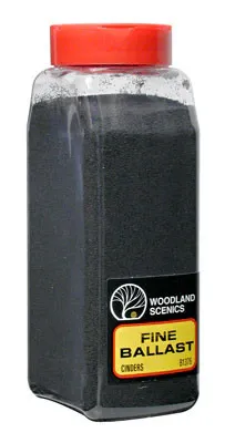 Woodland Scenics  Ballast Fine Cinder 32 oz (WOOB1376)