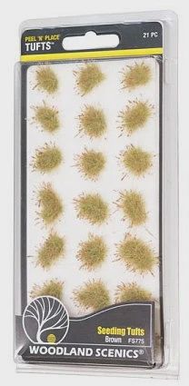 Woodland Scenics Brown Seeding Tufts (WOOFS775)