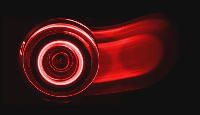 Wheel LED Lighting Kit for RC Drift Cars (Set of 4) - Red (LED-WHEEL-RED)
