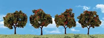 Woodland Scenics Apple Trees 2"-3" (4) (WOOTR3591)