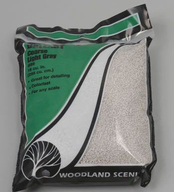 Woodland Scenics Ballast Coarse Light Gray (WOOB88)