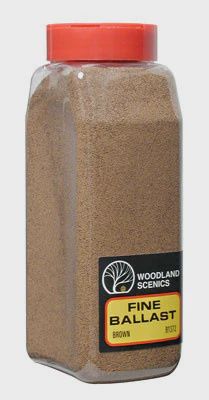 Woodland Scenics Ballast Fine Brown 32 oz (WOOB1372)
