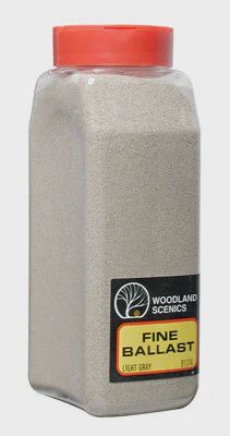 Woodland Scenics Ballast Fine Light Gray 32 oz (WOOB1374)