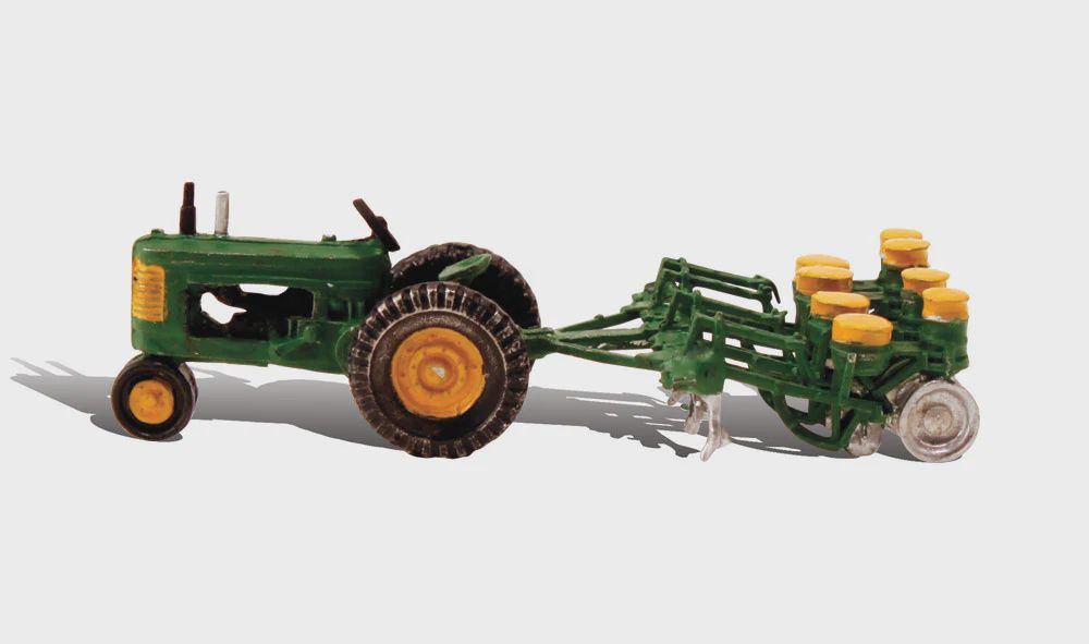 Woodland Scenic Tractor &amp; Planter - HO Scale (WOOA5565)