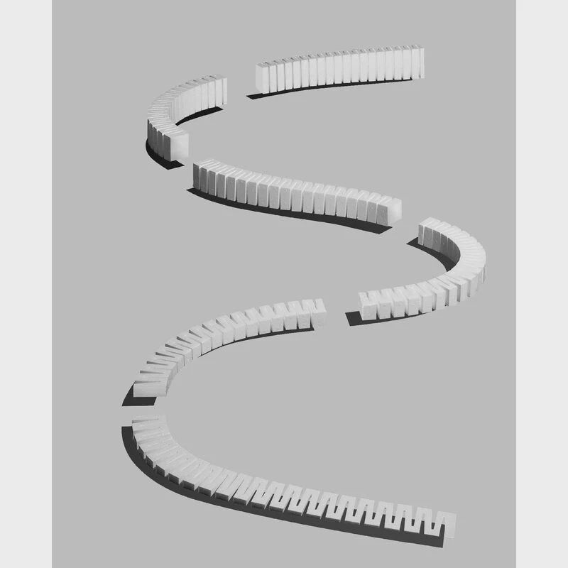 Woodland Scenics 3% Incline Set (6) (WOOST1416)