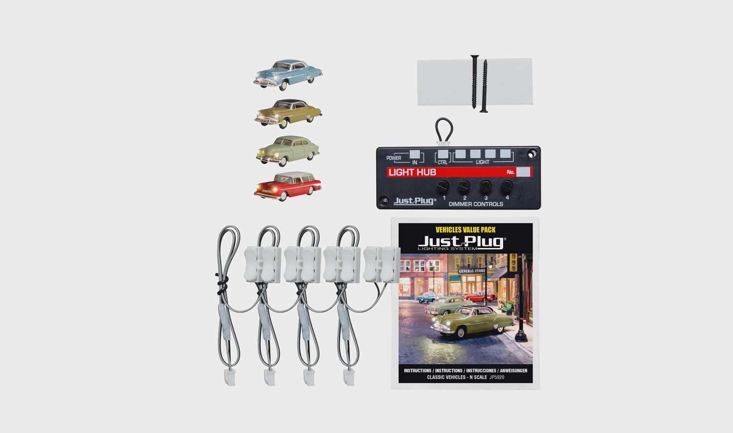 Woodland Scenics Classic Vehicle Value Pack - N Scale (WOOJP5920)