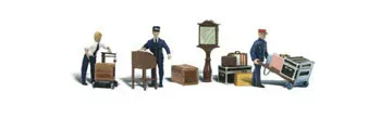 Woodland Scenics Depot Workers &amp; Accessories HO (WOOA1909)