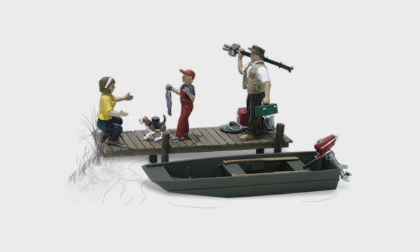 Woodland Scenics Family Fishing - HO Scale (WOOA1923_