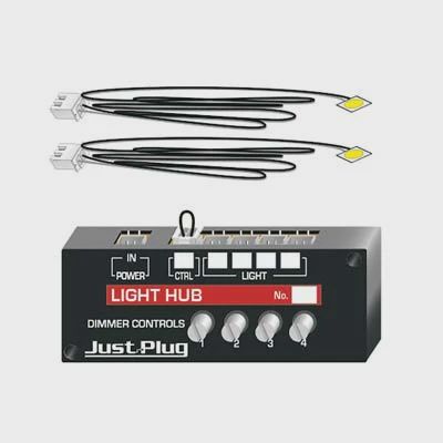 Woodland Scenics Just Plug Lights/Hub Set Warm White (WOOJP5700)