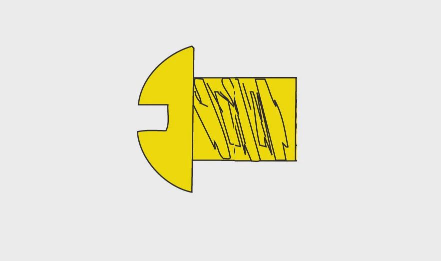Woodland Scenics Round Head Screws 2-56 (WOOH813)