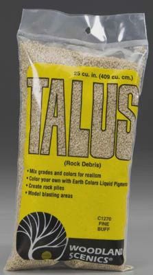 Woodland Scenics Talus Fine Buff (WOOC1270)